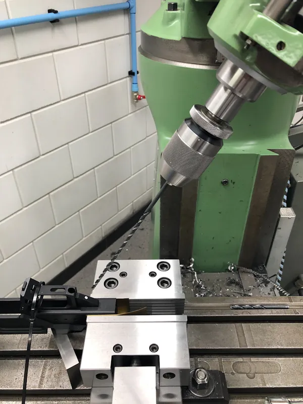 Onderdelen voor grip mounting, gecentreerd voor bewerking